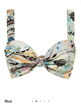 Montce St. Barths Floral Hayden Bikini Top